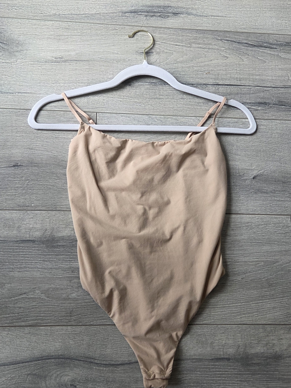 SKIMS Fits Everybody Cami Thong Bodysuit - M